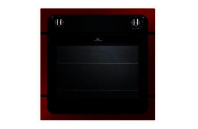 New World NW601FR Single Electric Oven - Red